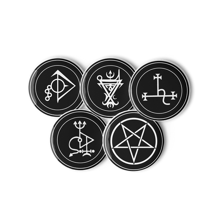 Tedrahedric Pantheon Pin Set product image (2)