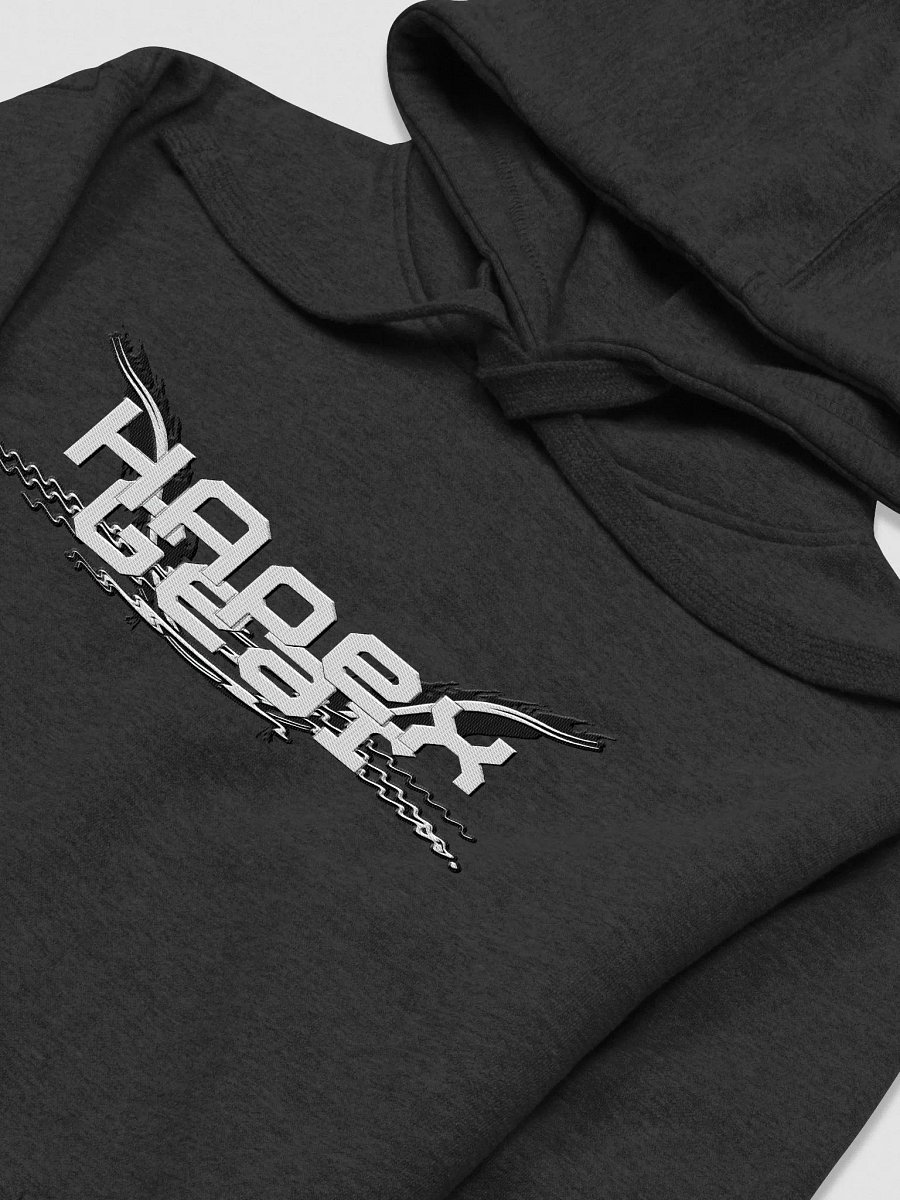White HApex Gear Black Logo HApex Gear Embroidered Unisex Premium Hoodie product image (3)