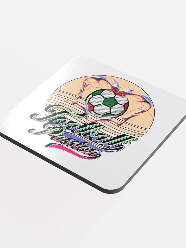 Passion Football Soccer Heartfelt Passion Coaster product image (1)