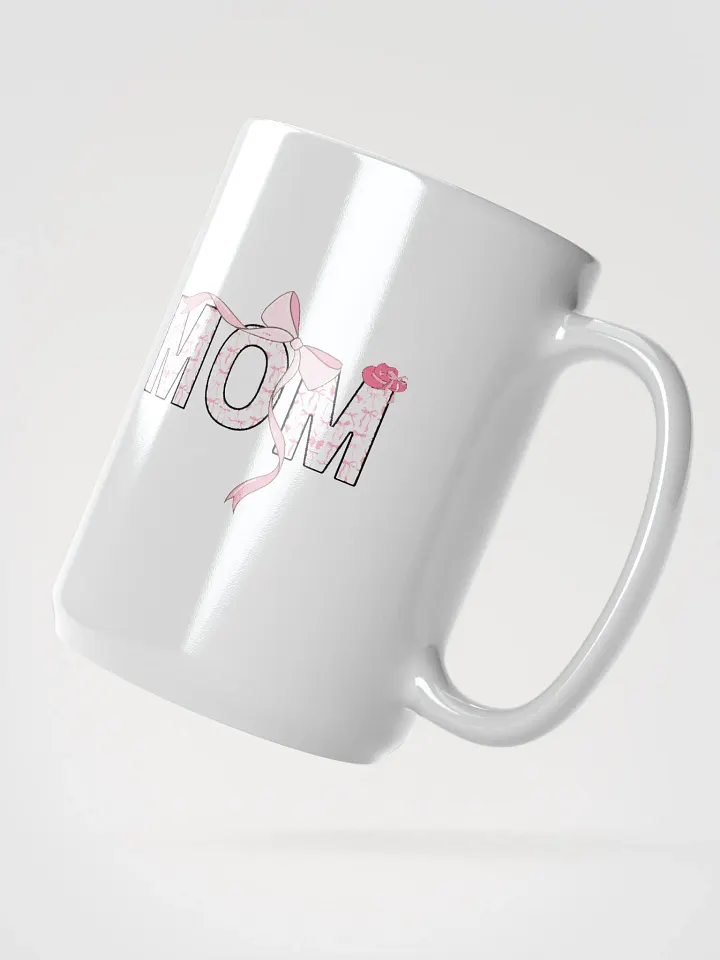 Mom's Pink Bow Coquette Love Mug product image (2)
