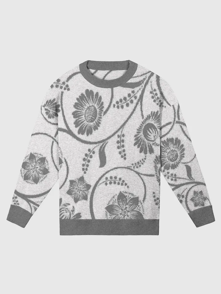 Floral Bliss Relaxed Crewneck Sweater product image (2)