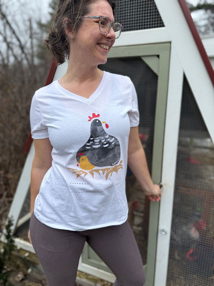 Chicken Tee - Women's Fitted V-neck product image (1)