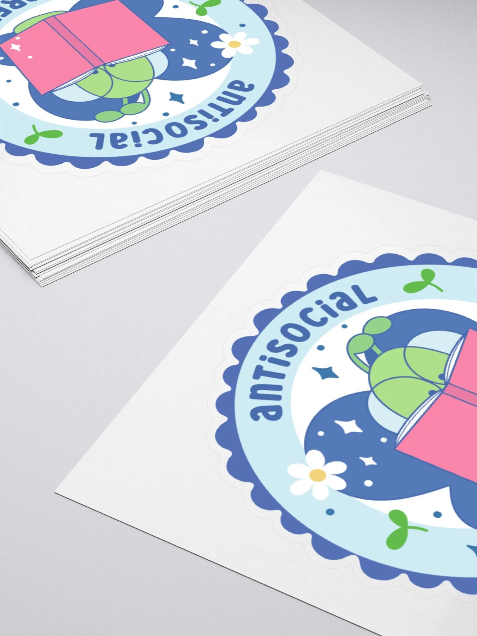 Antisocial Butterfly Sticker product image (7)