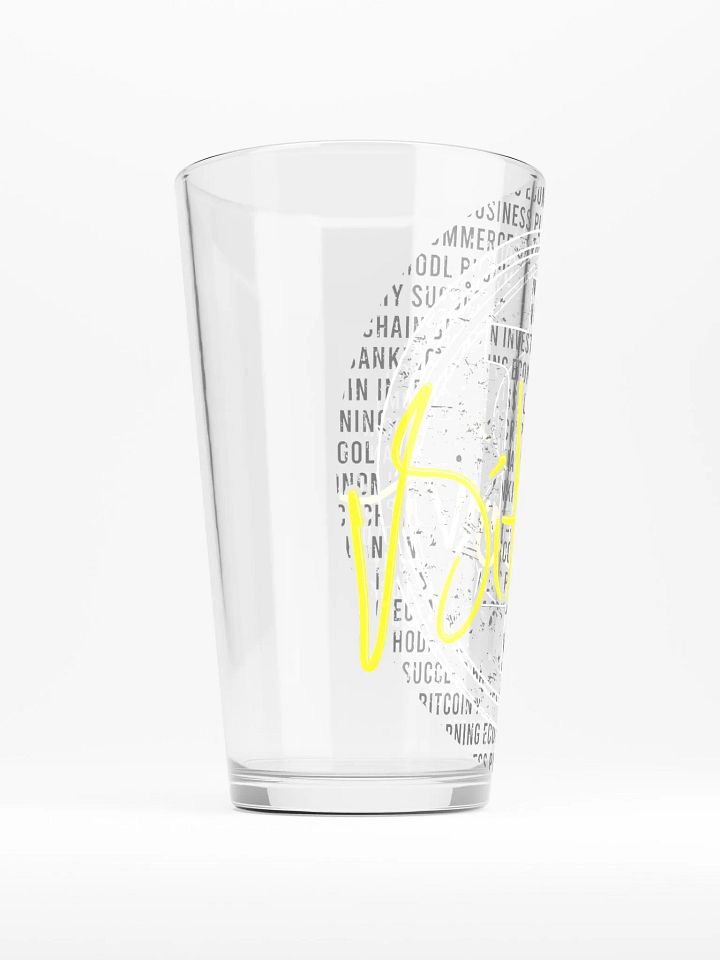 Bitcoin Script Shaker Pint Glass product image (1)