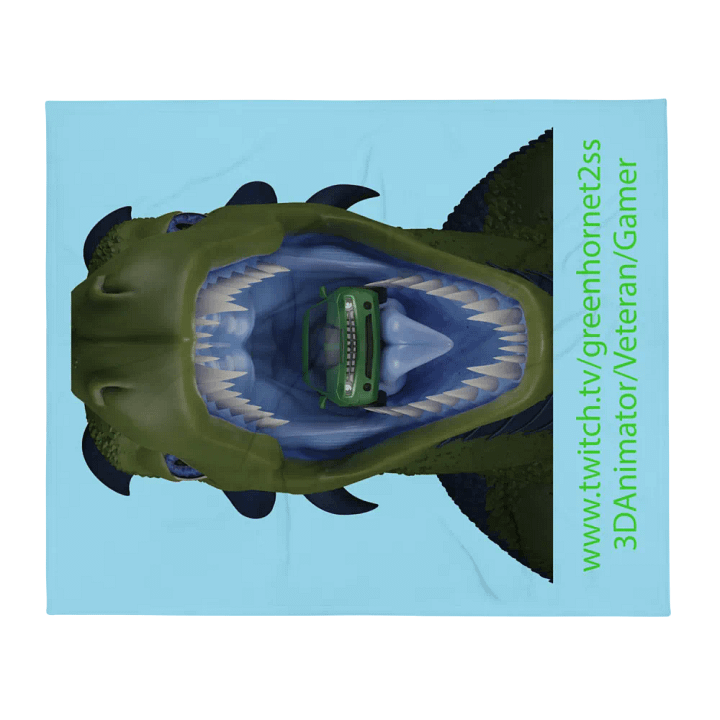 GreenHornet2ss Blanket product image (1)