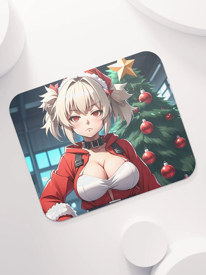 Santa-themed Anime Mouse Pad product image (1)