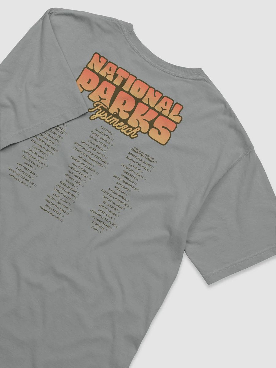 National Parks Tour organic cotton t-shirt product image (20)