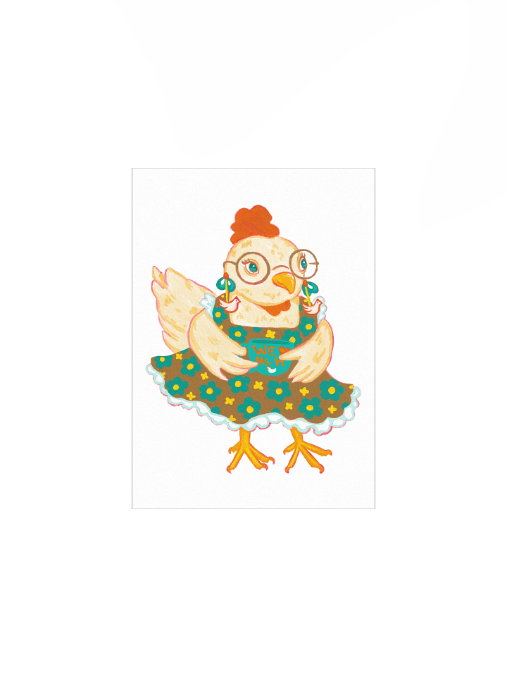 Ms. Henrietta Cluck - Print product image (1)