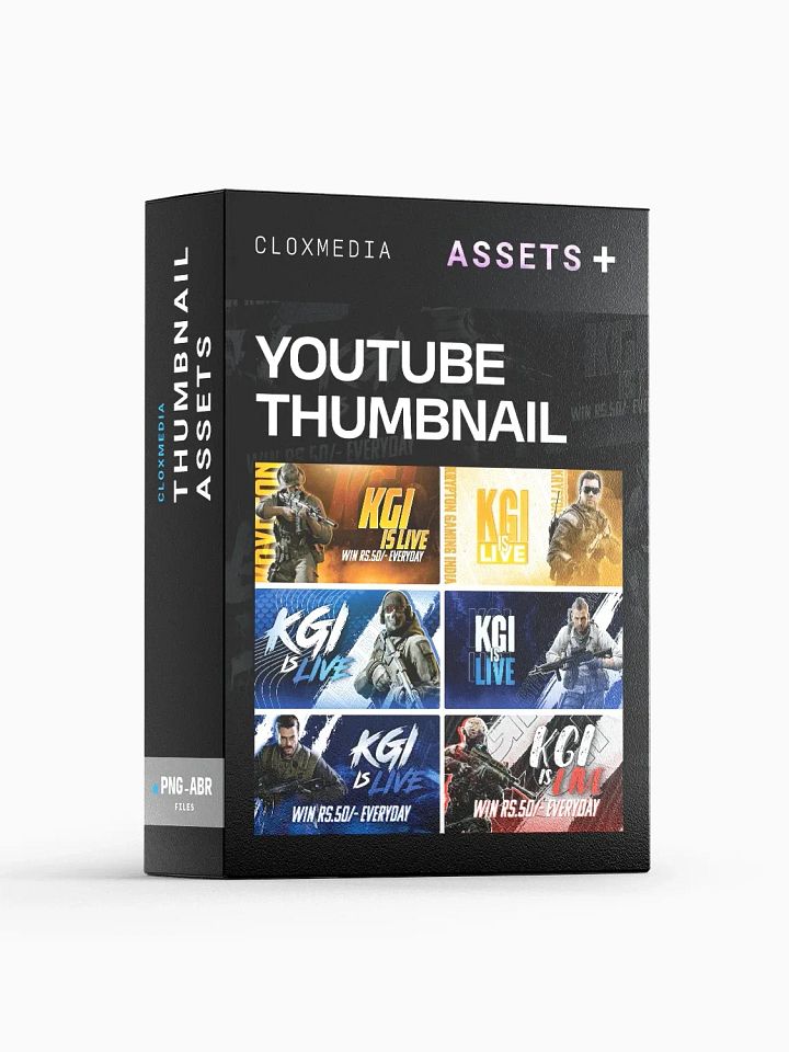Thumbnail Asset Pack for Creators product image (1)