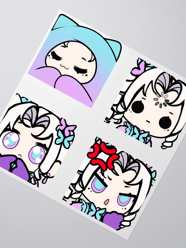 Pixie Emote Sticker Sheet 2 product image (2)