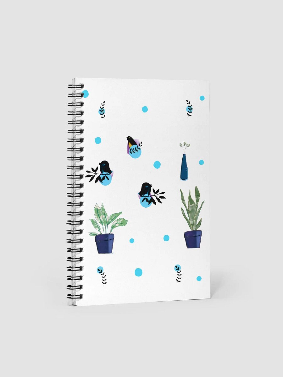 Botanical Zen Spiral Notebook product image (2)
