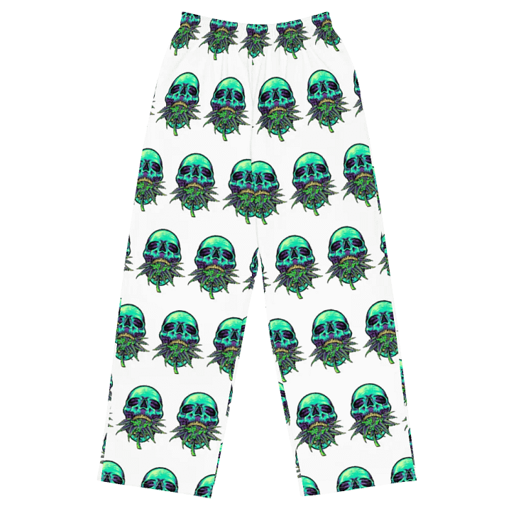 Canna Skull Wide-Leg Pants product image (1)