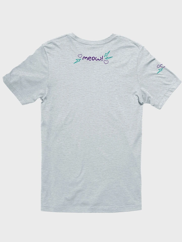 Lovely Digital Meow // T-Shirt - Teal - Light Mode product image (2)