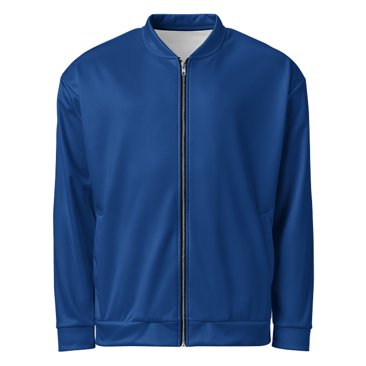 Midnight Veil Designs Gothic Bomber Jacket - Blue product image (1)