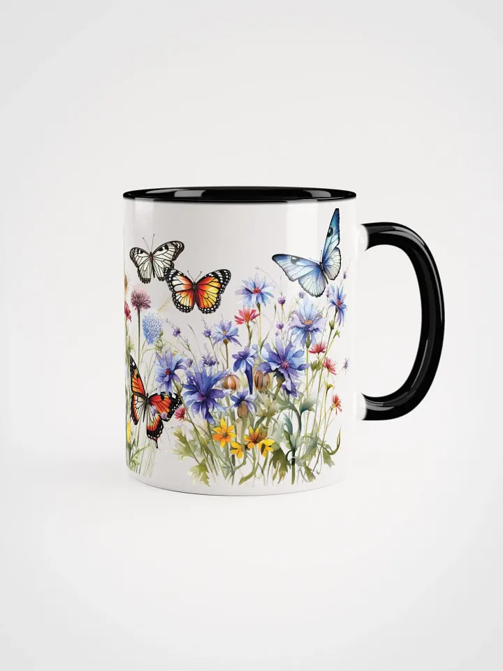 Fluttering Blooms Accent Mug product image (1)