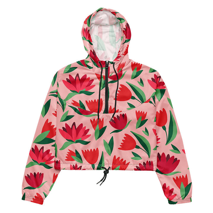 Cosmic Rose Women's Windbreaker product image (3)