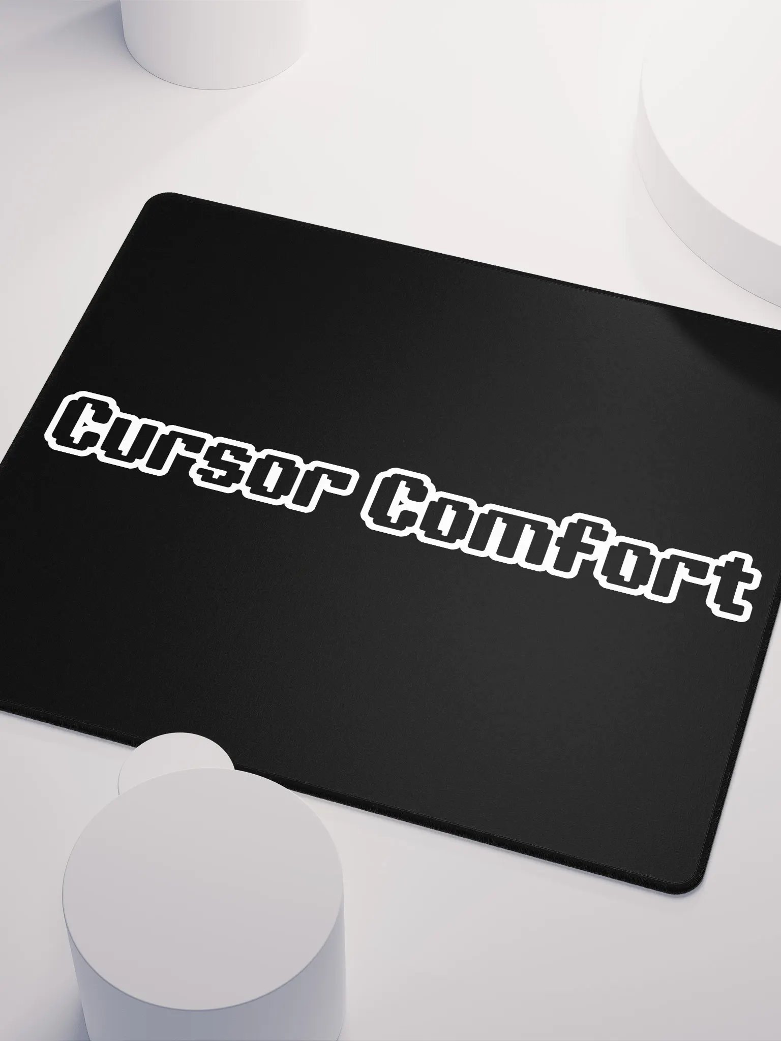 CURSOR COMFORT (Black Gaming pad & Desk Mat) product image (3)