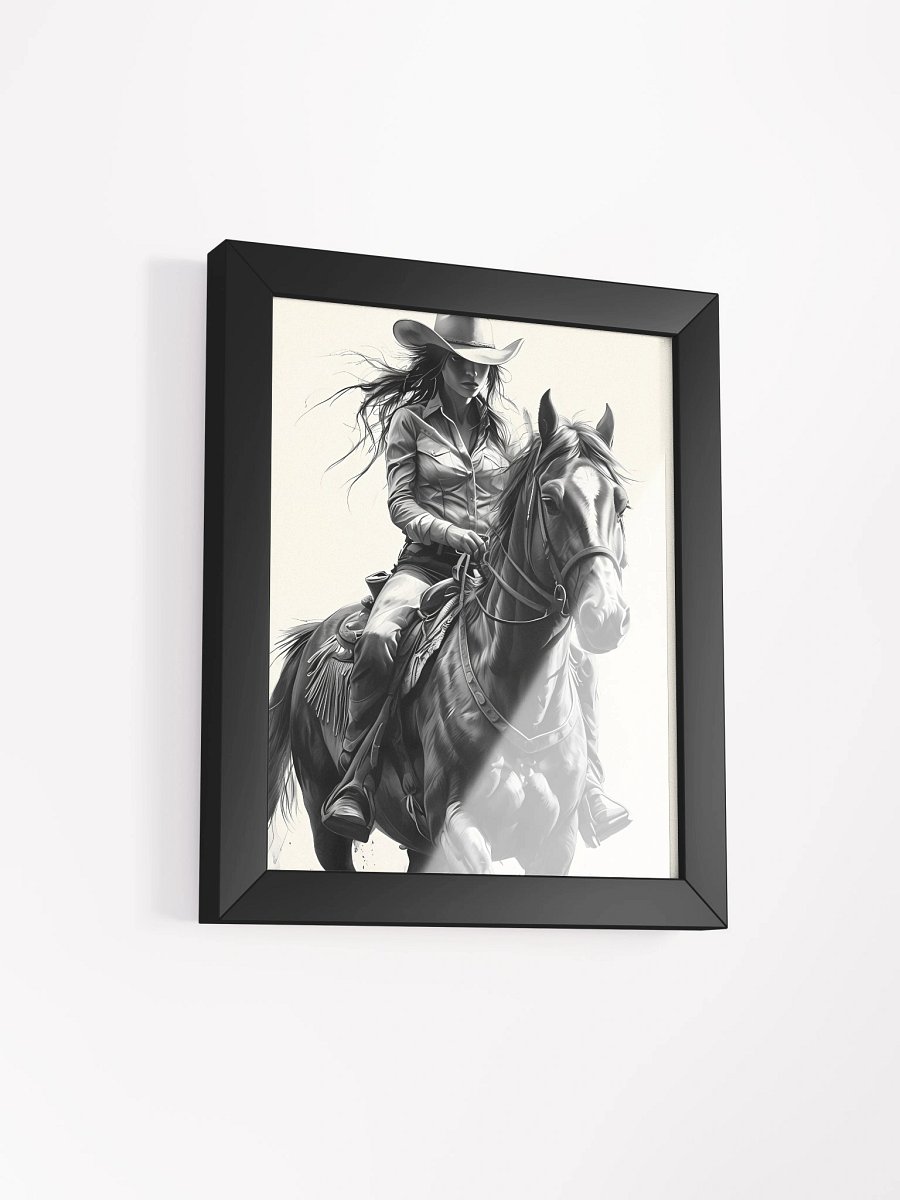 Wild West Rider Framed Poster product image (3)