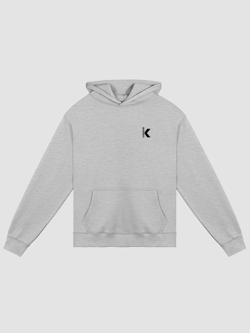 Oversized Unisex Hoodie (Black Logo)