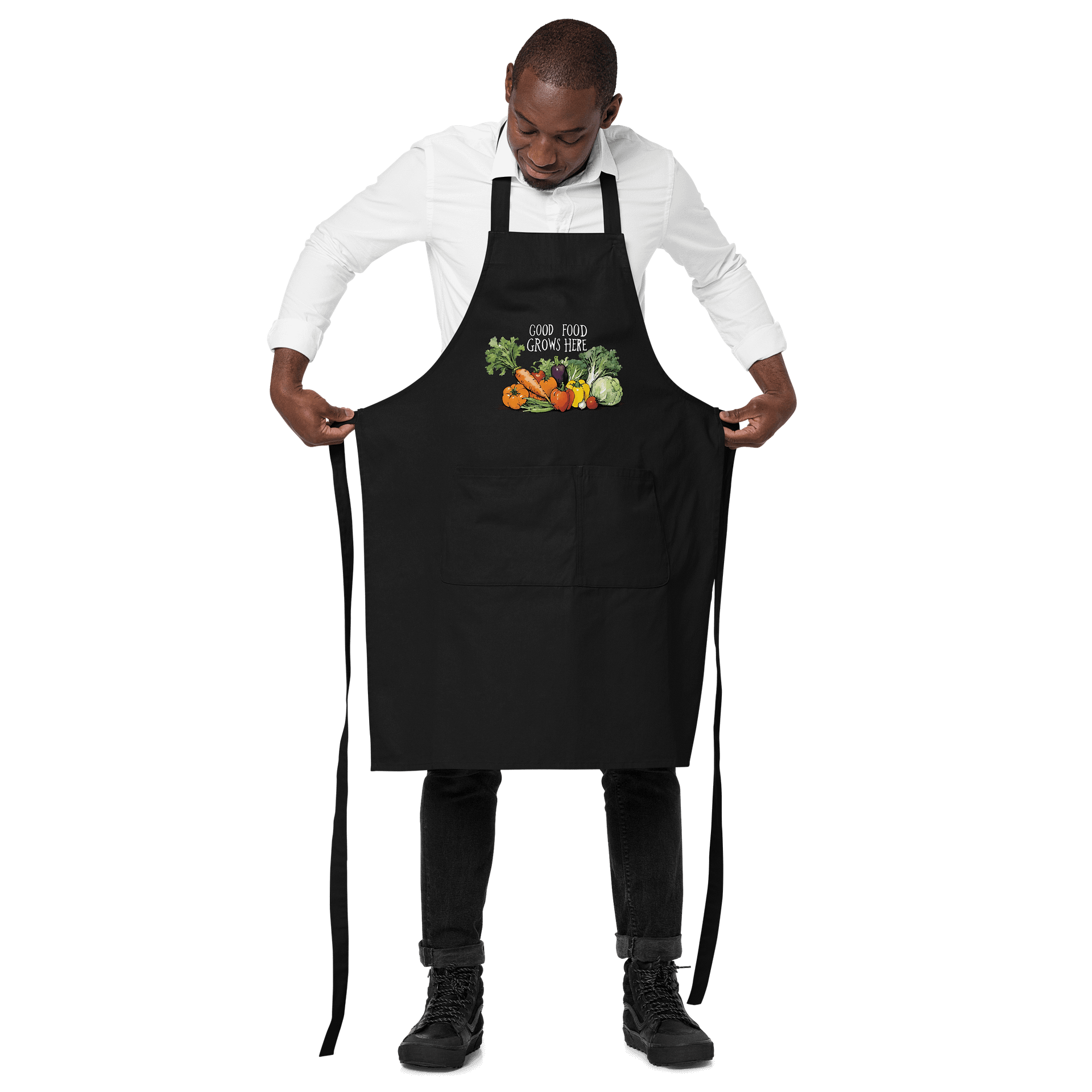 Good Food Grows Here - Dark Apron product image (2)