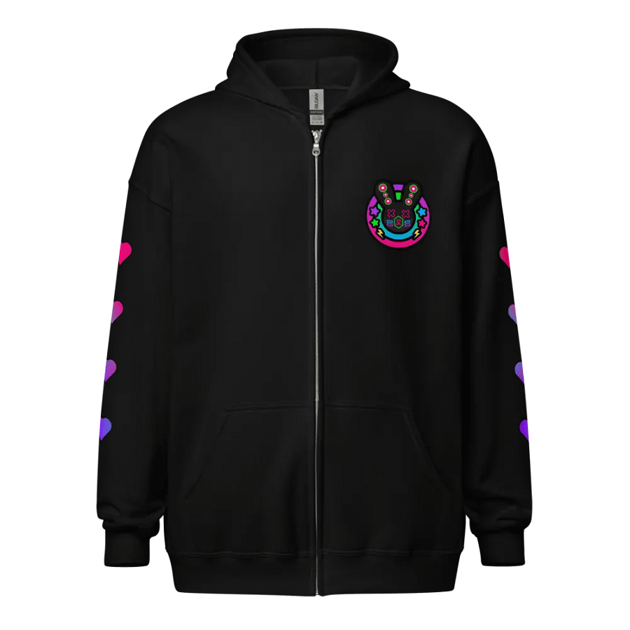 Shibari Bun Zip Hoodie product image (1)