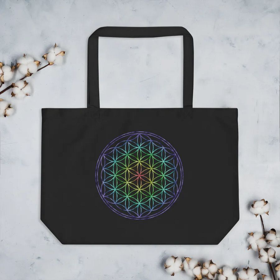 Flower of Life Econscious Organic Cotton Tote product image (4)