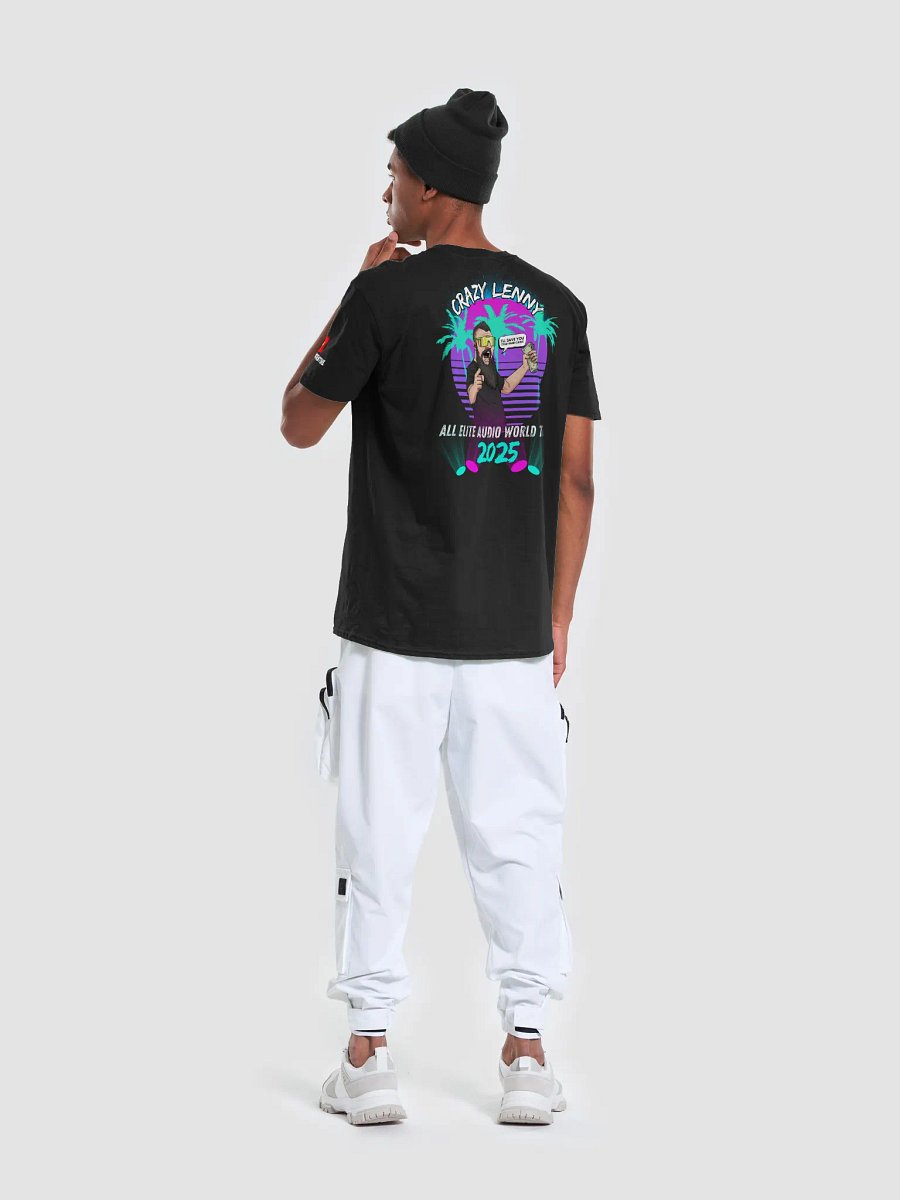 Crazy Lenny's All Elite Audio World Tour '25 Tee product image (5)