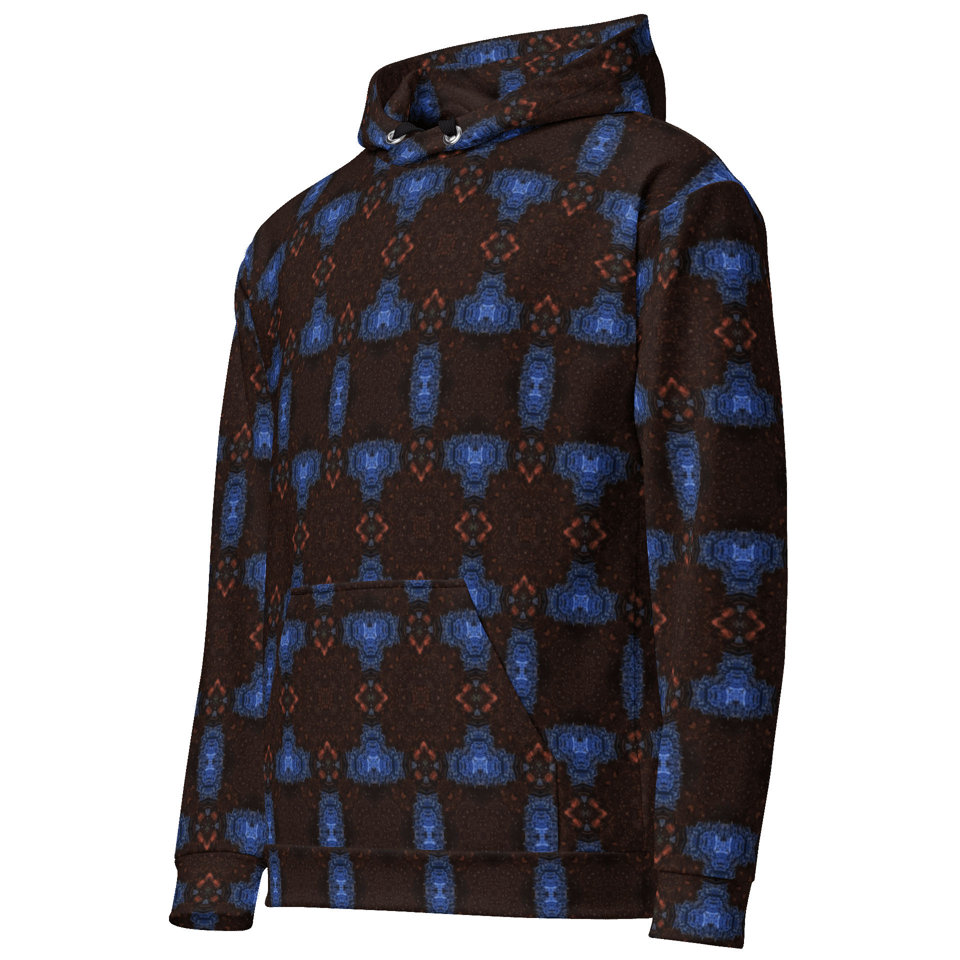 Night Circuit – Azure Pulse Edition Unisex Hoodie product image (2)