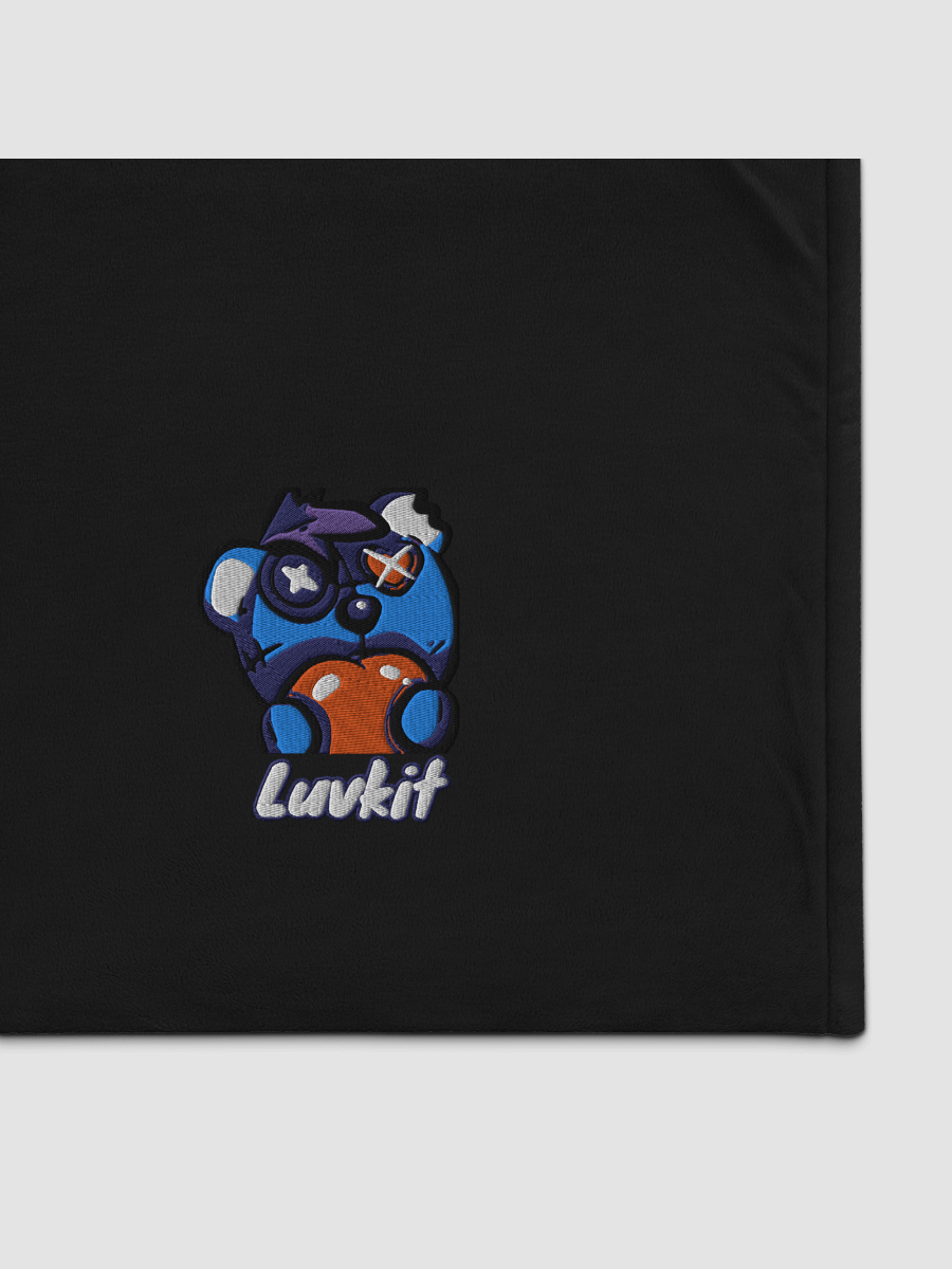 [luvkit] Embroidered Premium Sherpa Blanket | Port Authority BP40 product image (1)