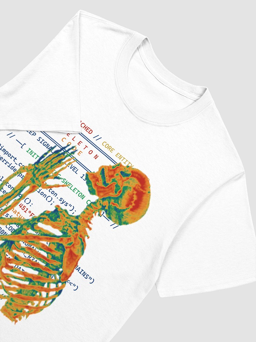 Skeleton Code // Heat Map T-Shirt product image (3)