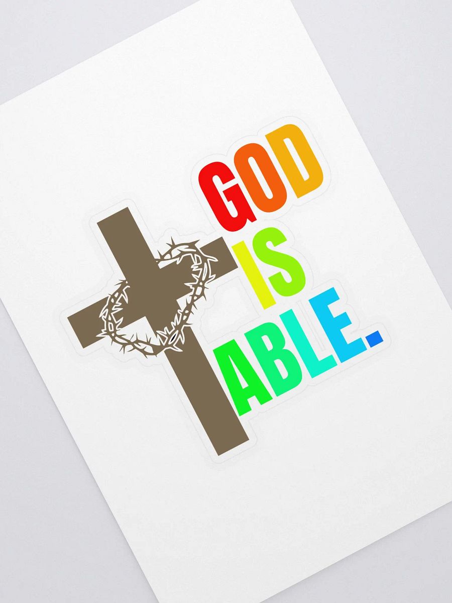 GOD IS ABLE. product image (1)