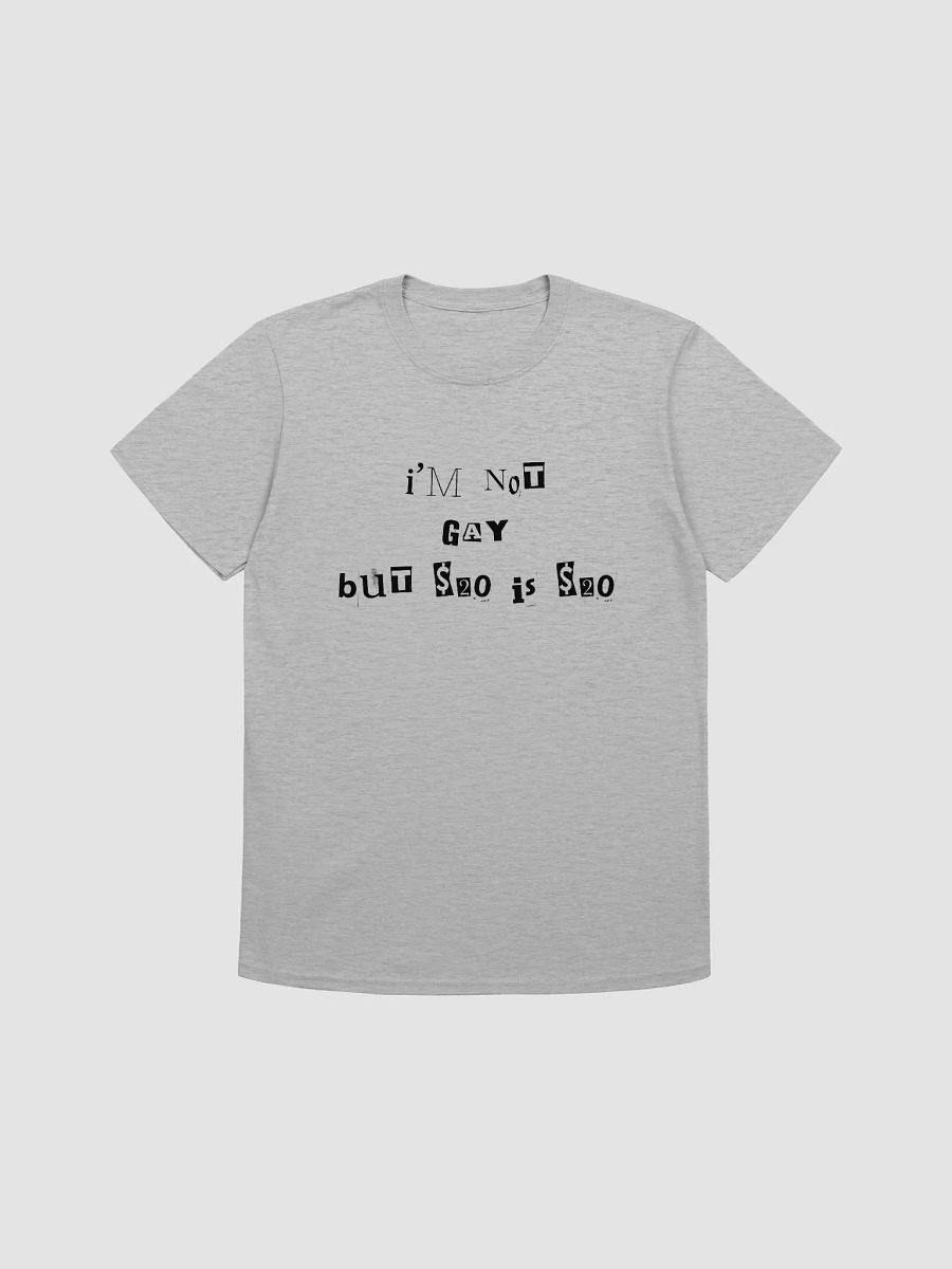 I'm Not Gay But $20 is $20 Unisex T-Shirt V29 product image (4)