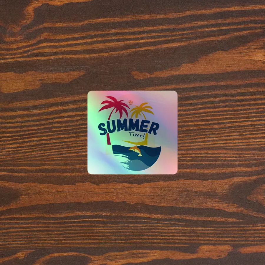 Summer Vibes Holographic Sticker Pack product image (5)