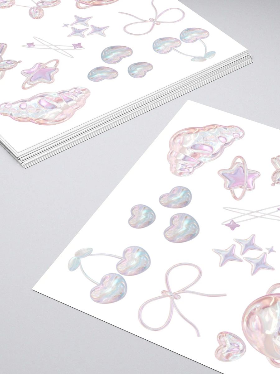 Iridescent Dreams Kiss Cut Stickers product image (10)