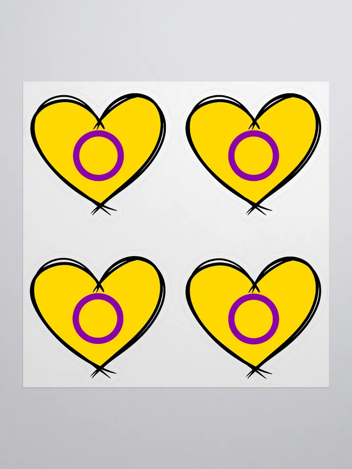 Intersex Pride Stickers product image (1)