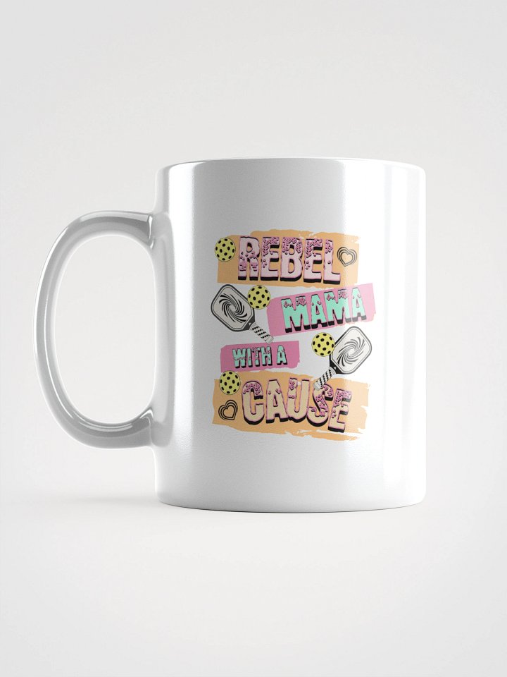 Rebel Mama With A Cause Pickleball Mug product image (1)