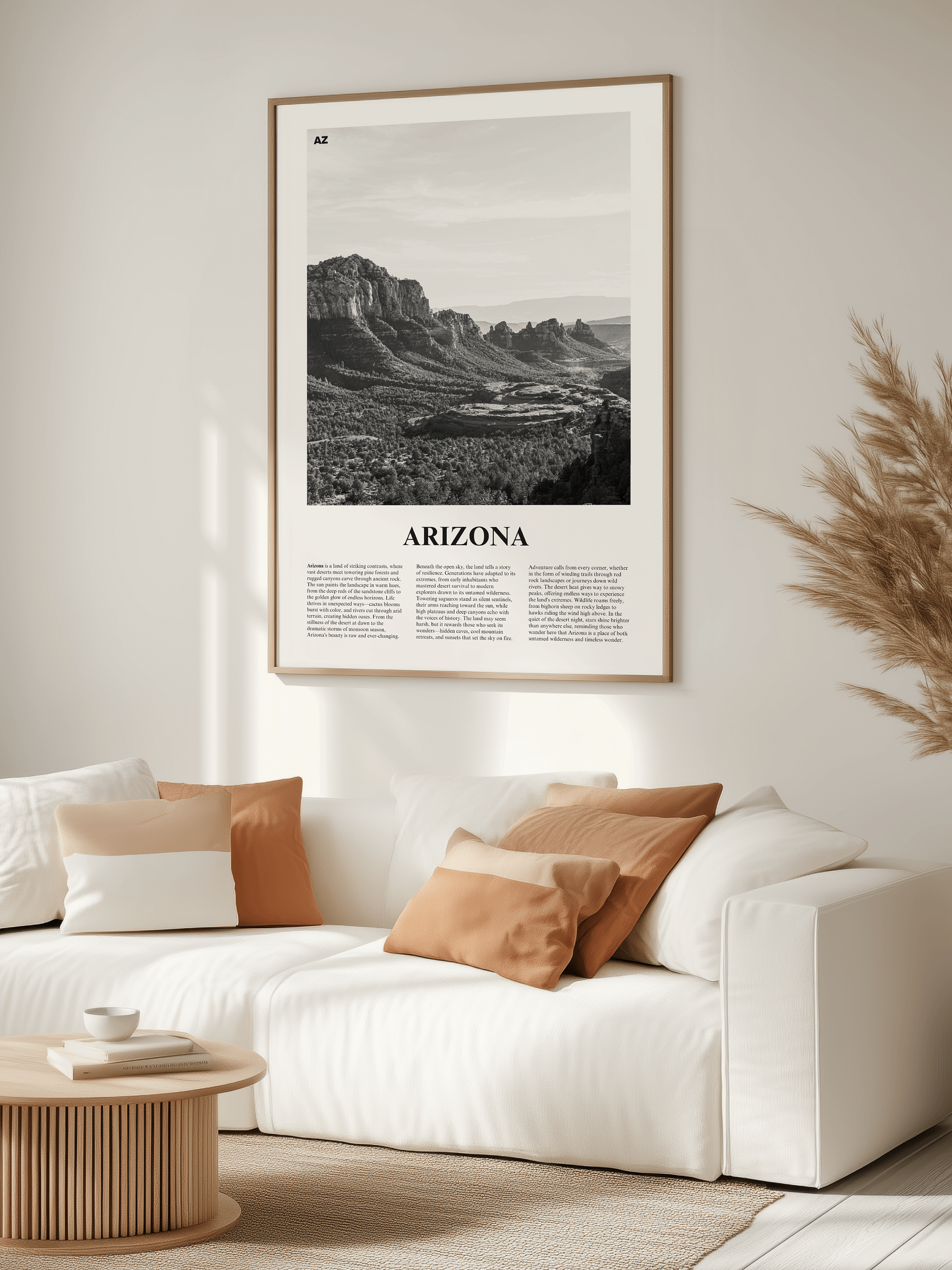 Arizona 01 Newspaper Poster | Framed product image (3)