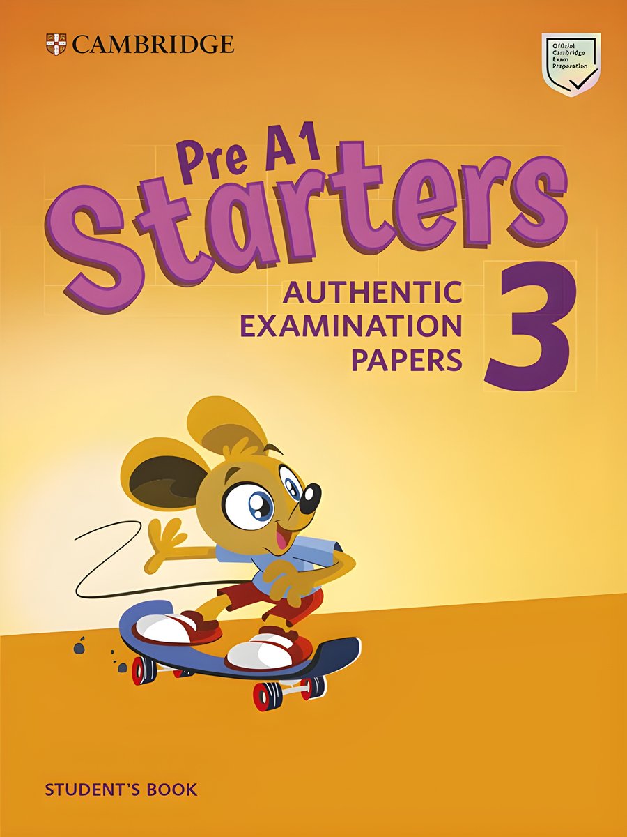 Pre A1 Starters 3 Student's Book: Authentic Examination Papers (Cambridge Young Learners English Tests) product image (1)