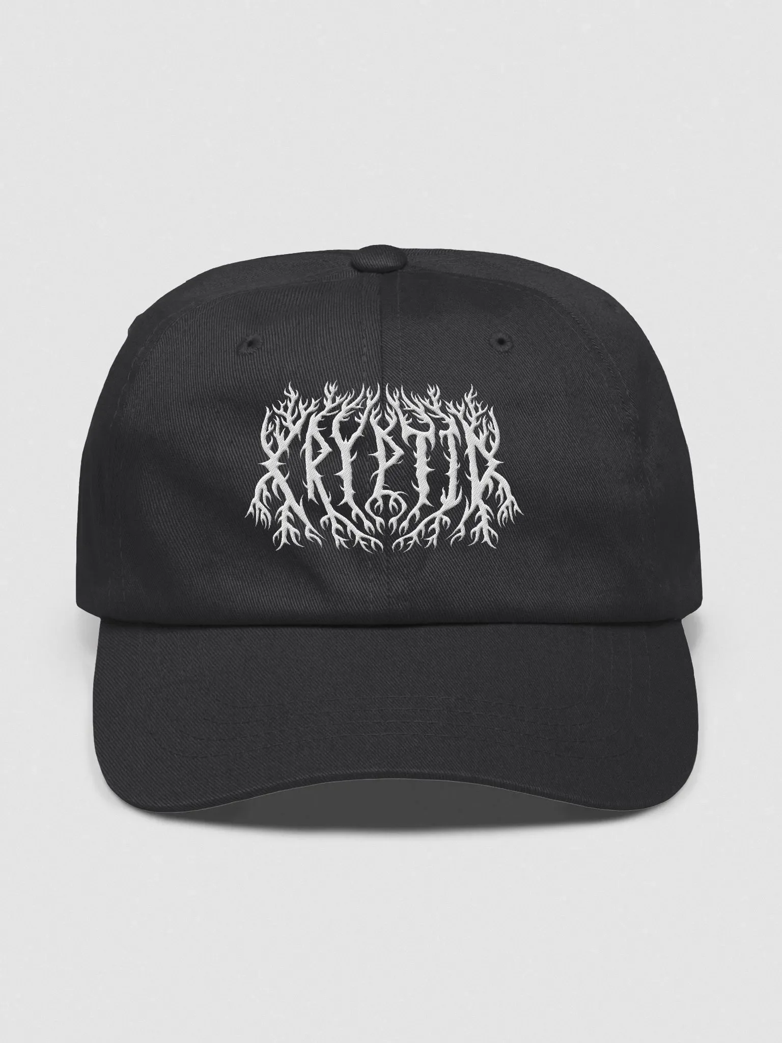 Cryptid Metal Dad Hat product image (1)