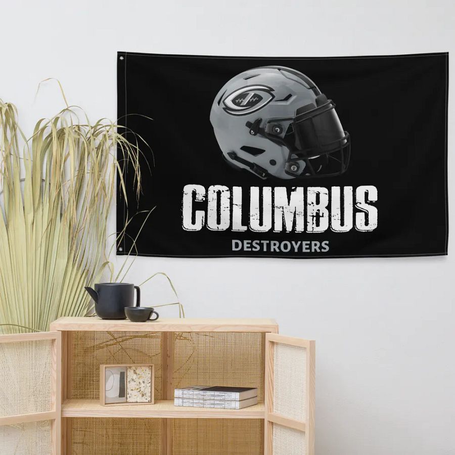 Columbus Destroyers Team Flag product image (7)