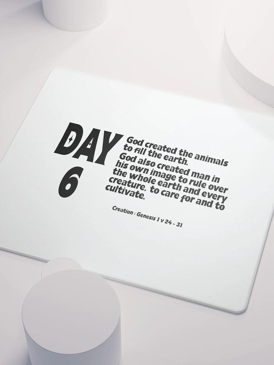 CREATION: DAY 6 Christian, Jesus, faith, God, Bible, Christianity, Jesus Christ, religion, Bible Verse, Love product image (6)