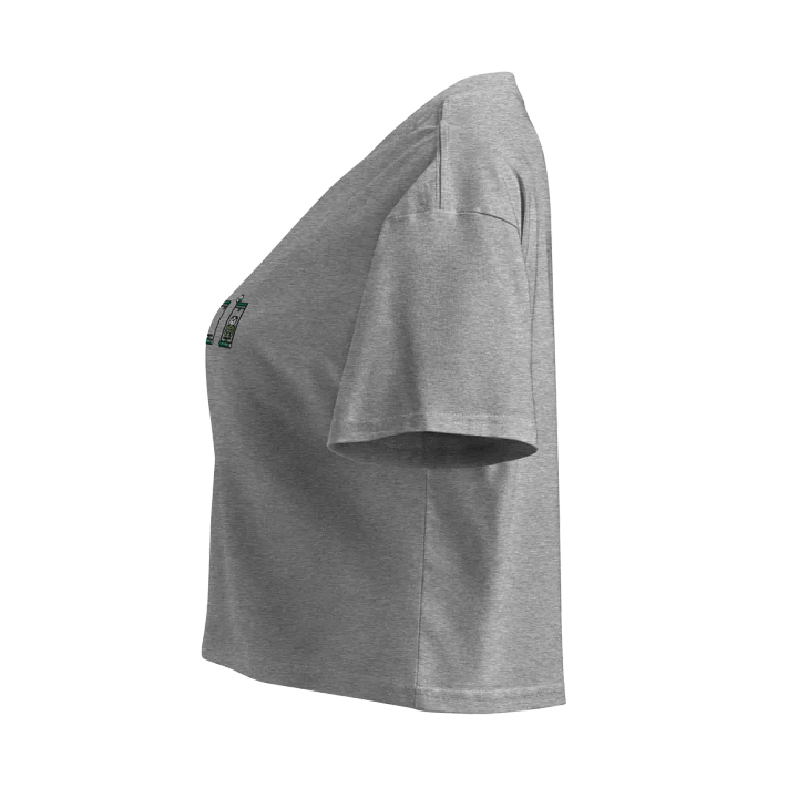 8-Bit Necro Printer Sprite Sheet x AS Colour Crop Top Stitched product image (2)