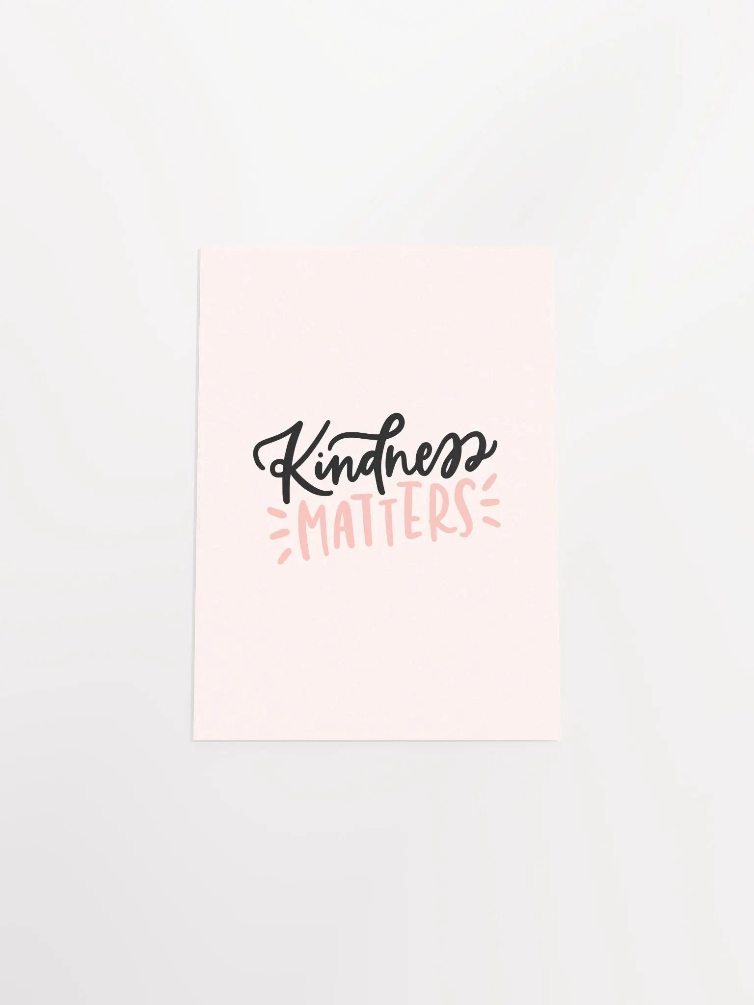 Kindness Matters Poster Print product image (3)