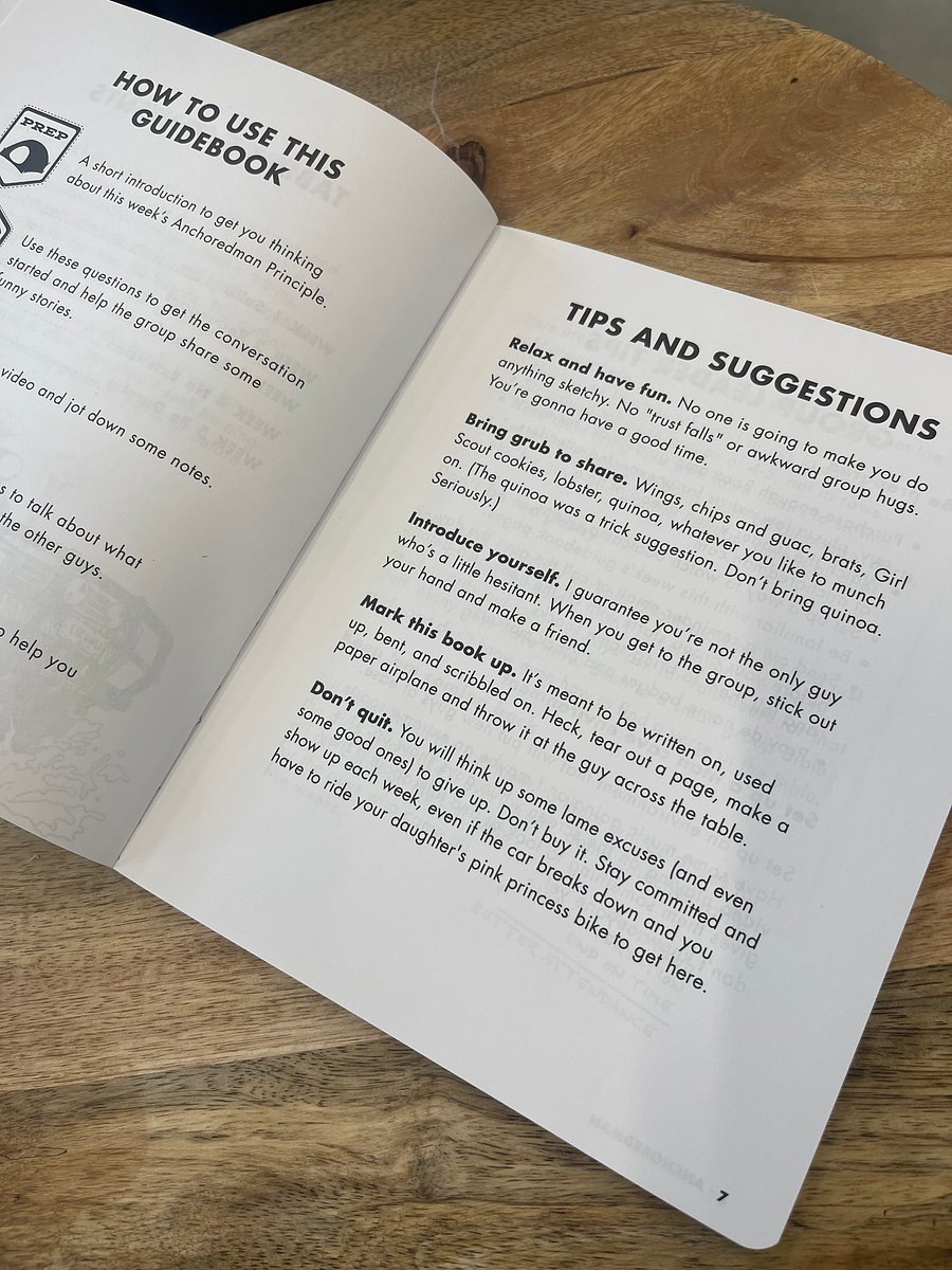 Anchoredman Bootcamp Guidebook – Five Week Spiritual Training for Men product image (2)