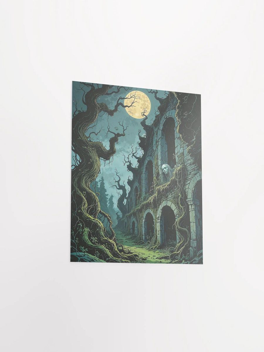 Haunted Arches Matte Poster product image (19)