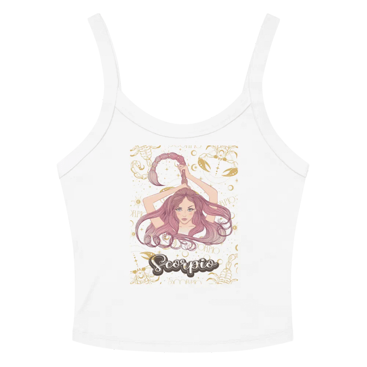 Scorpio Queen Ribbed Tank product image (10)