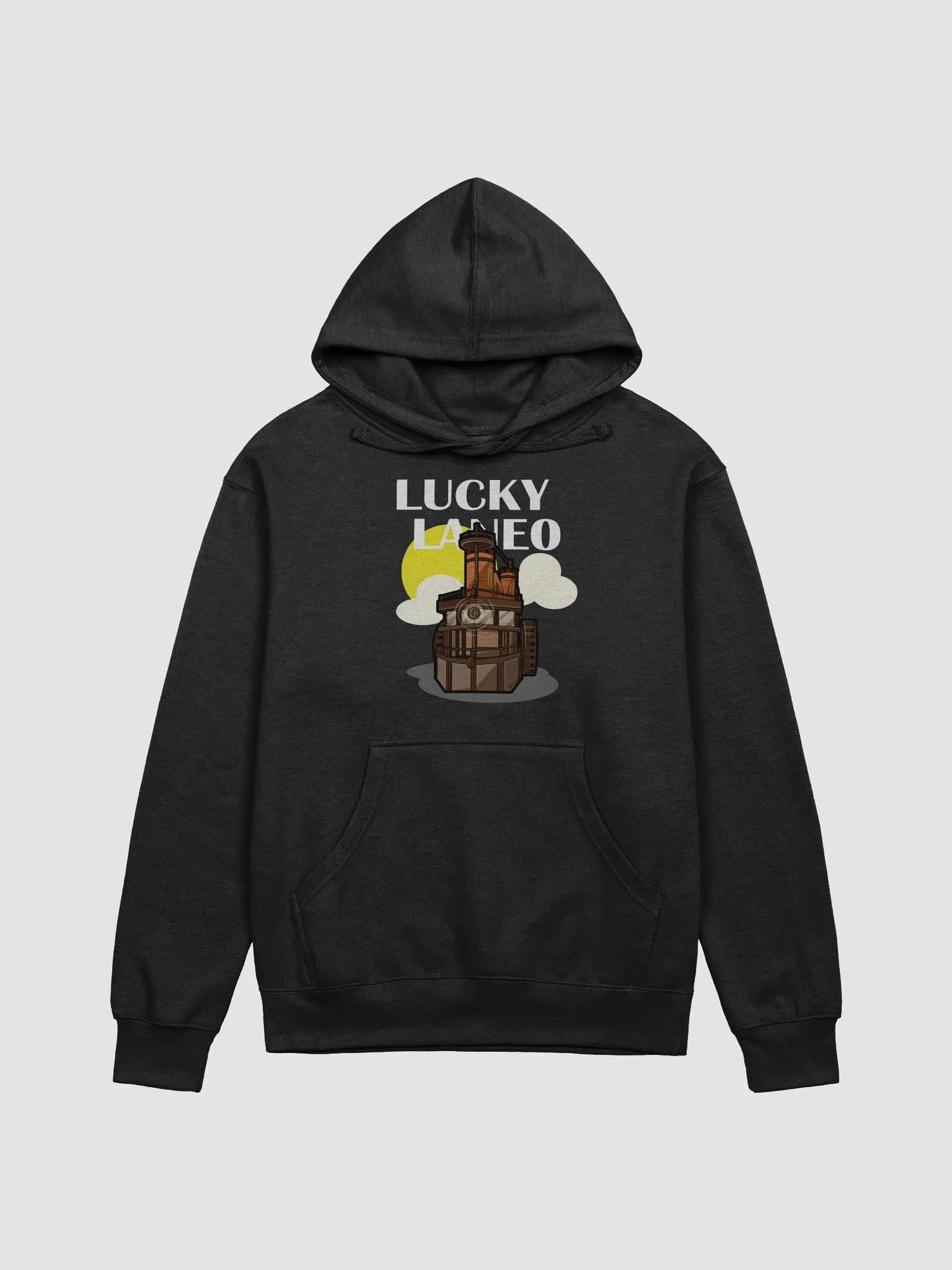 LuckyLane0 Steamboat Hoodie (White Logo) product image (1)