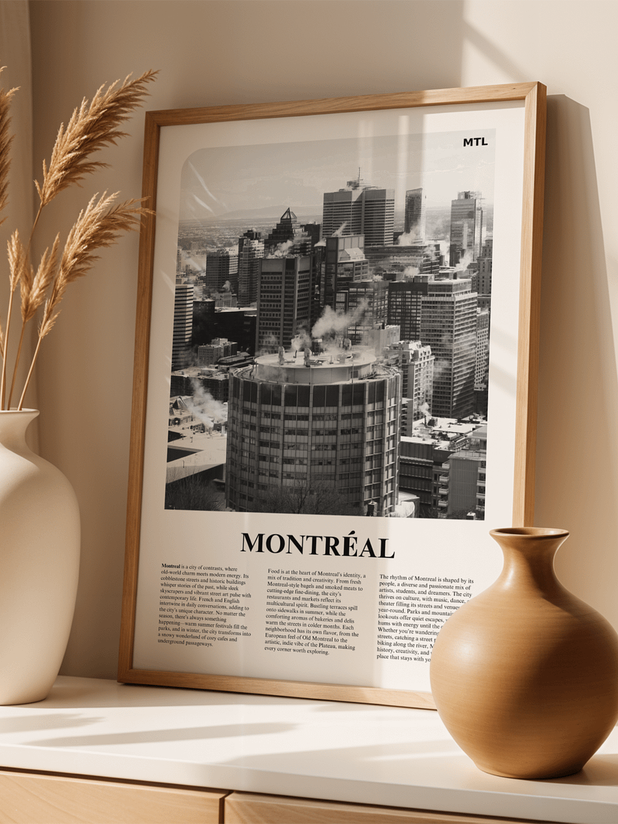 Montreal 01 Newspaper Poster product image (3)