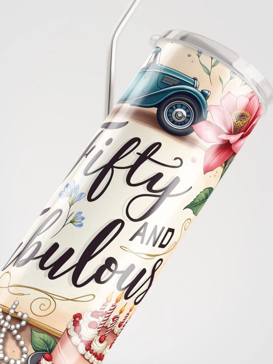 Fabulous Fifty Stainless Steel Tumbler product image (4)