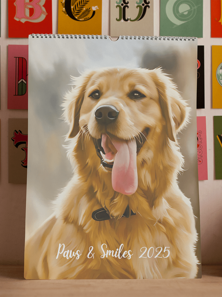 YOUR BEST FRIENDS! / PERSONALIZED WALL CALENDAR (2025) product image (1)